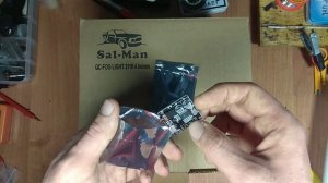 ОБЗОР СВЕТОДИОДНЫХ ПРОТИВОТУМАННЫХ ФАР SAL-MAN 50W НА ВАЗ 2110-2112, 2113-2115