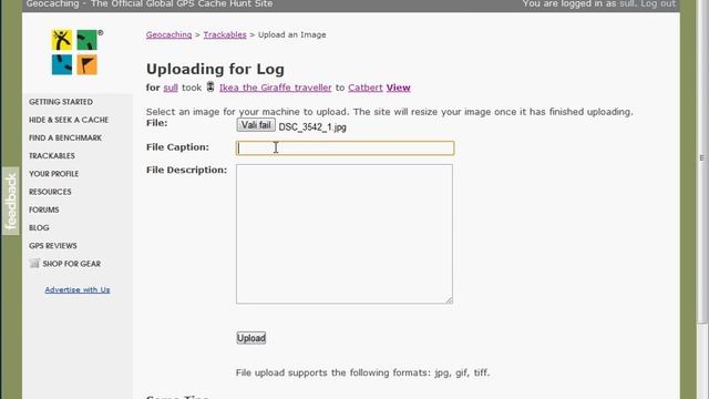 how to add a photo to your geocaching.com log смотреть онлайн