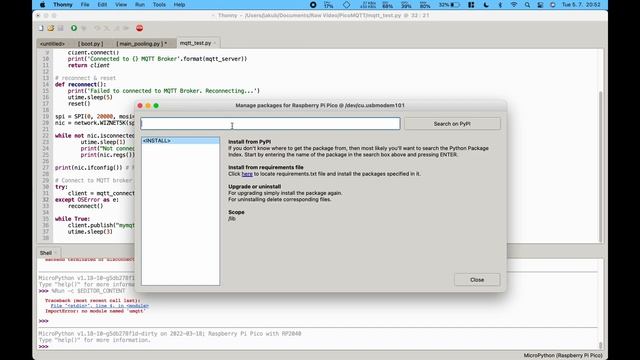Getting started with Pi Pico and W5500 | Send MQTT messages in less than two minutes смотреть онлайн