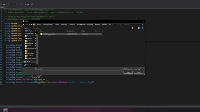 #4 - Decompiling Binaries and Viewing Source Code | Create a Mod in Mount & Blade II: Bannerlord смотреть онлайн