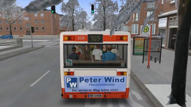 Hamburg City Bus Stalls in an Intersection! смотреть онлайн