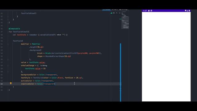 All About TextField With Jetpack Compose (in 6 minutes) смотреть онлайн