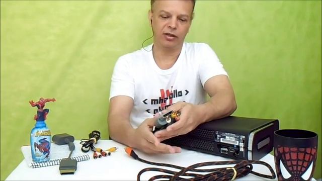 XBOX 360: Cabo de áudio digital e RCA para XBOX 360. смотреть онлайн