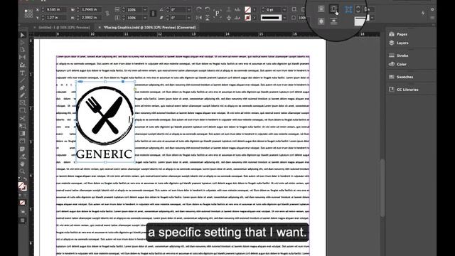Vector Graphics in InDesign cc 2022 смотреть онлайн