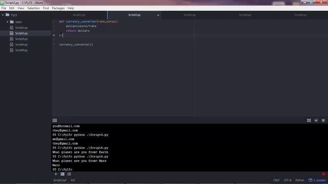Python User Input смотреть онлайн