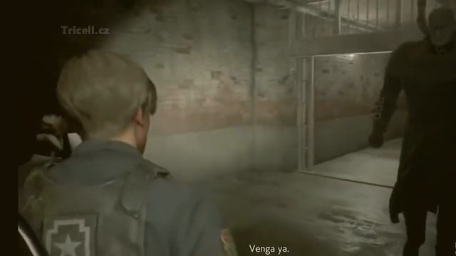 Mr.X vs. Leon at the jail area | RESIDENT EVIL 2 REMAKE смотреть онлайн