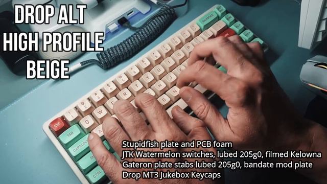 DROP ALT High Profile keyboard sound test (moded) смотреть онлайн