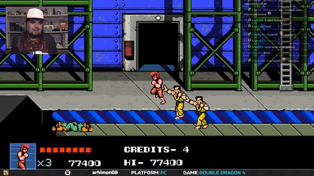 DOUBLE DRAGON 4 ► PC ► ПРОХОЖДЕНИЕ смотреть онлайн