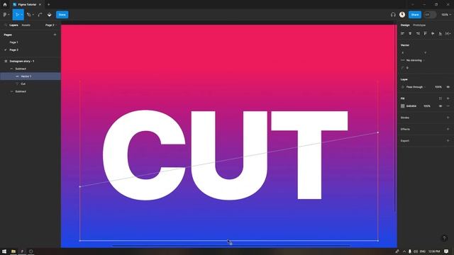 Tips & Tricks - Cut Out Text Effect in Figma 2023 смотреть онлайн