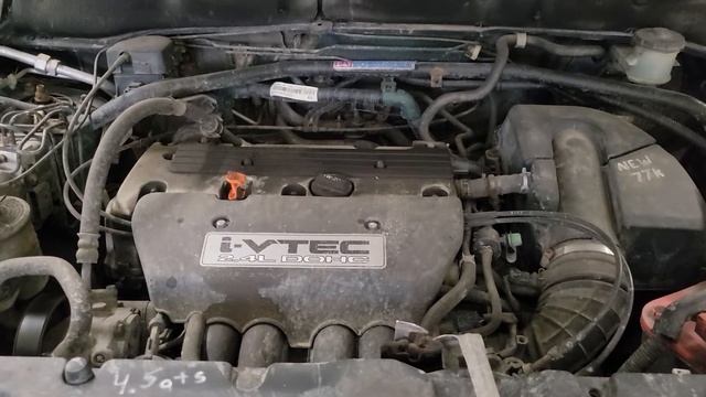 FOR SALE - 21P0208 - 2003 HONDA CR-V - 2.4L ENGINE смотреть онлайн