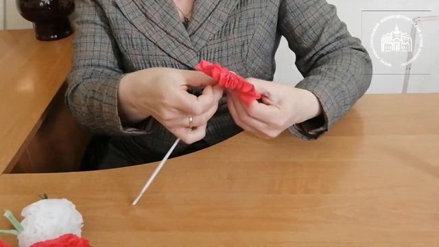 Мастер-класс по изготовлению цветка «Красная гвоздика – символ памяти» смотреть онлайн