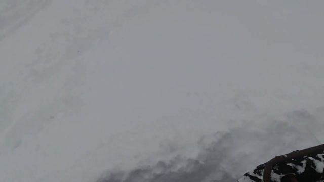 Чистка снега на участке самодельным квадроциклом смотреть онлайн