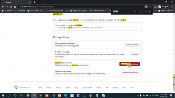 how to archive GitHub repository || how to archive repository in GitHub
