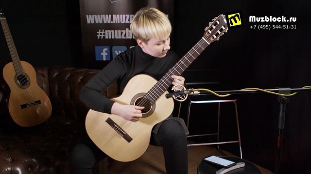 Kremona S65C Sofia Soloist Series - обзор классической гитары смотреть онлайн