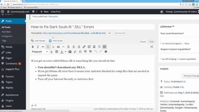 How to Fix Dark Souls III Game ".DLL" Errors [2016] смотреть онлайн