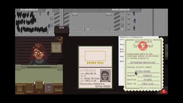 Papers, Please. Spies, Espionage, Visa Approval. смотреть онлайн