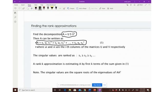 Singular Value Decomposition (SVD) and Principal Component Analysis (PCA) смотреть онлайн