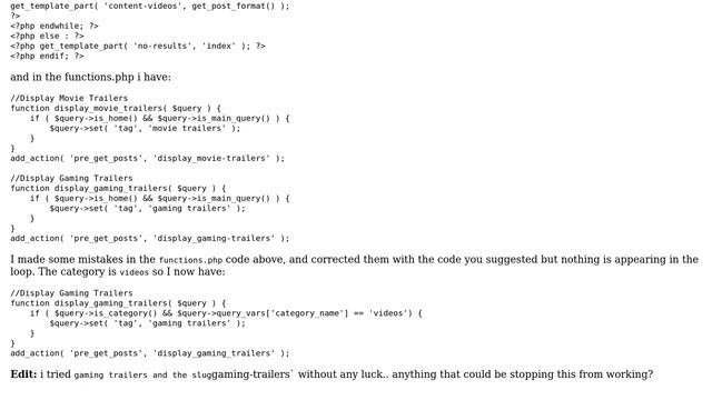 Wordpress: Display Posts Only with Specific Tag смотреть онлайн