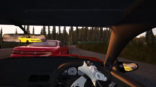 Immensely satisfying tandem drifting at Minami Chiba [Assetto Corsa Drifting] смотреть онлайн