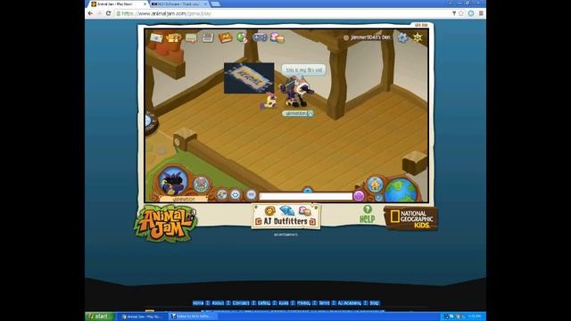 THE FIRST VIDEO.... 'GULP' ANIMAL JAM смотреть онлайн