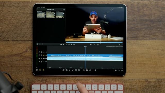 Can YOU Use the M1 iPad Pro 12.9 as Your Only Editing Computer?! смотреть онлайн
