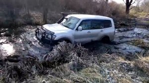 Паджеро 3 грязь