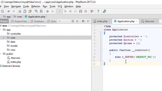 PHP MVC Setup and Controller смотреть онлайн