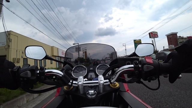 HONDA CB400 Super Bol d'or ABS E Package (EBL-NC42) 初乗り帰宅途中動画 смотреть онлайн