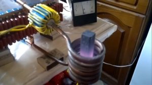 Испытание индукционного нагревателя. 2 КВт