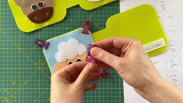 Felt Mini Book Binding Tutorial | Long Edition смотреть онлайн