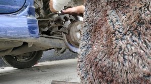 Замена тормозных колодок на Тойота виш