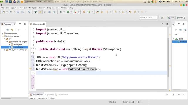 10 JAVA Networking URL Connection смотреть онлайн