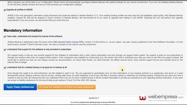 Instalación de Akeeba Backup en Joomla 2.5.x смотреть онлайн