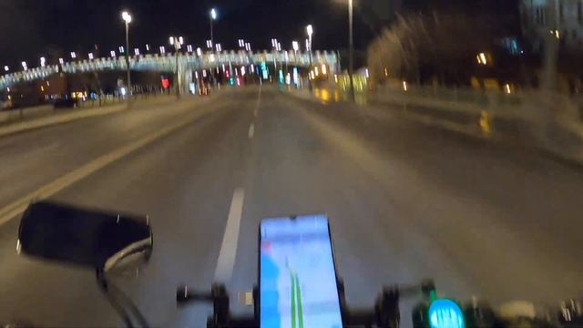 Dualtron X, снова царь дорог.. Забираю из ремонта. Пустая Москва. Ночной заезд