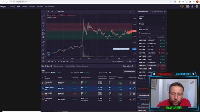 Bitsgap | COMO GANAR 20% Al Mes Facil !! (Paso A Paso) |