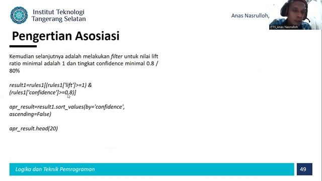 2022-06-14 07.49.19 Data Mining + Praktek (SI125) - Reg смотреть онлайн
