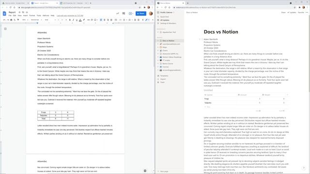 Google Docs vs Notion - Walkthrough with 3 Examples смотреть онлайн