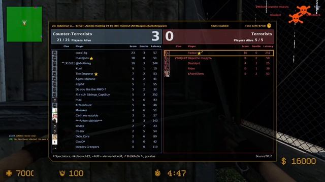 CS:S Zombie Mod by ElitE HunterZ - zm_industrial_waste_v1_8_1 ~ (Nova HunterZ player) смотреть онлайн