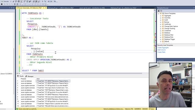 Como Ler Dados em Formato JSON no Azure SQL смотреть онлайн