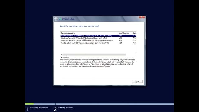 Installing Windows Server 2012 смотреть онлайн