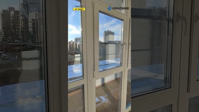 №13087 Адмирала Трибуца 7 Остекление 2х балконов