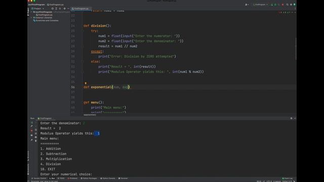 Python Lesson 32: Arithmetic Operations Part 2g: Simple Calculator смотреть онлайн