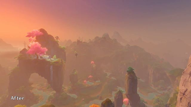 What Chenyu Vale looked like before (Before/After 4.4) (Timelapse) (Genshin Impact) смотреть онлайн