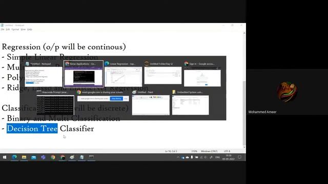 ? DAY 5 Online FDP on ML using Python смотреть онлайн