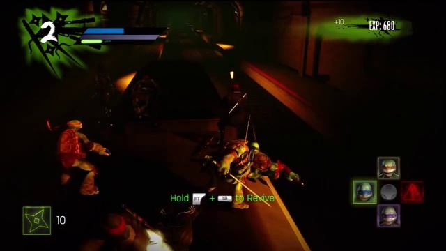 TMNT: OOTS walkthrough 3 смотреть онлайн