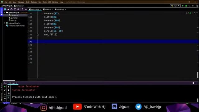 MAKING SHINCHAN USING PYTHON | Live Stream ? | Code With HJ смотреть онлайн