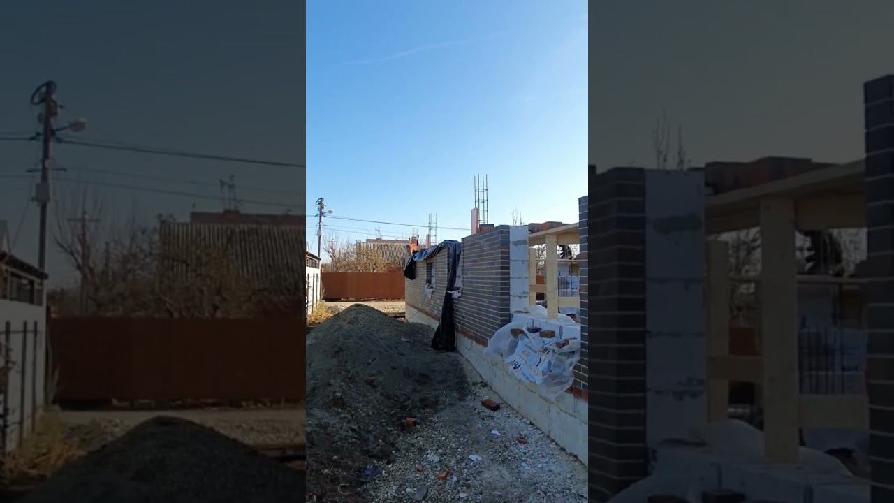 Кладка кирпича и погода #shorts смотреть онлайн