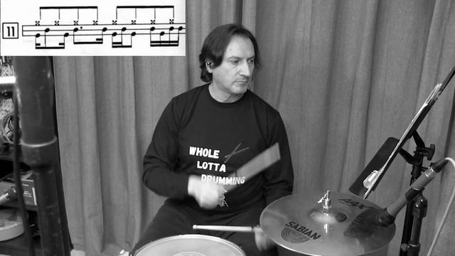 BUILD GHOST NOTES Using Drummers Cookbook || DRUM BOOK STUDIES