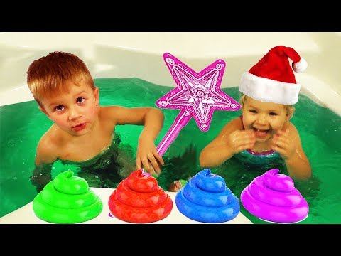 learn colours for kids with Paw Patrol toys and Colored soap Finger family song nursery rhymes смотреть онлайн