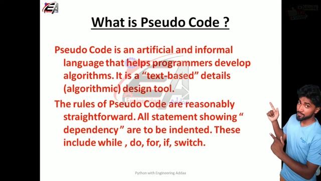 Lec - 3| Fundamentals of Python | Syntax | Algorithm | Python | Programming | Psudo Code | flowchar смотреть онлайн